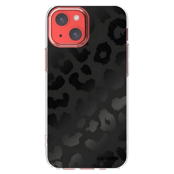 Picasee silikonski prozorni ovitek za Apple iPhone 13 mini - Midnight Leopard