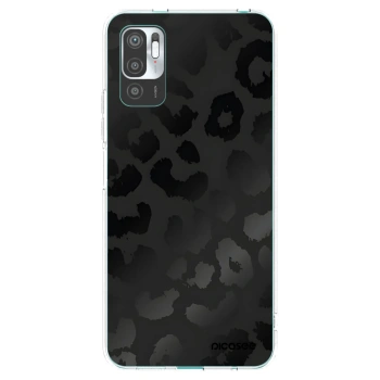 Picasee silikonski prozorni ovitek za Xiaomi Redmi Note 10 5G - Midnight Leopard