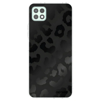 Picasee silikonski prozorni ovitek za Samsung Galaxy A22 A226B 5G - Midnight Leopard