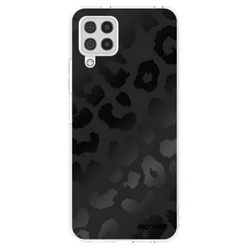 Picasee silikonski prozorni ovitek za Samsung Galaxy A22 A225F 4G - Midnight Leopard