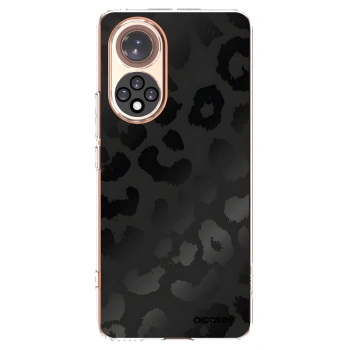 Picasee silikonski prozorni ovitek za Honor 50 5G - Midnight Leopard