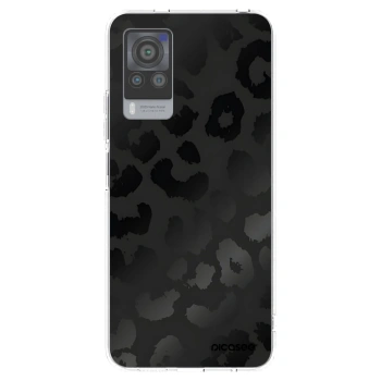 Picasee silikonski prozorni ovitek za Vivo X60 Pro 5G - Midnight Leopard
