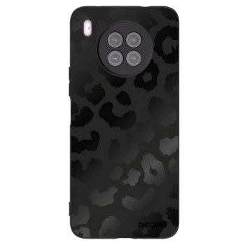 Picasee silikonski črni ovitek za Huawei Nova 8i - Midnight Leopard