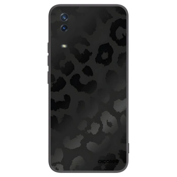 Picasee silikonski črni ovitek za Vivo Y11s - Midnight Leopard