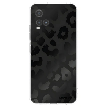 Picasee silikonski prozorni ovitek za Vivo Y33s - Midnight Leopard