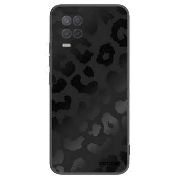 Picasee silikonski črni ovitek za Realme 8 5G - Midnight Leopard