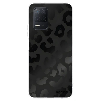Picasee silikonski prozorni ovitek za Realme 8 5G - Midnight Leopard