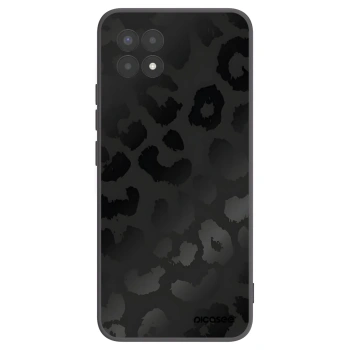Picasee silikonski črni ovitek za Realme 8i - Midnight Leopard