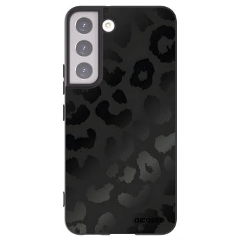 Picasee silikonski črni ovitek za Samsung Galaxy S22 5G - Midnight Leopard