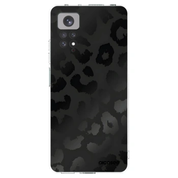 Picasee silikonski prozorni ovitek za Xiaomi Redmi Note 11 - Midnight Leopard