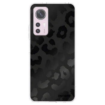 Picasee silikonski prozorni ovitek za Xiaomi 12 - Midnight Leopard