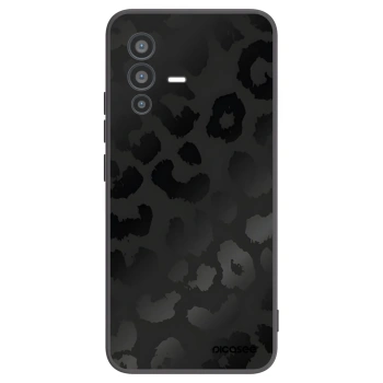 Picasee silikonski črni ovitek za Vivo V23 5G - Midnight Leopard