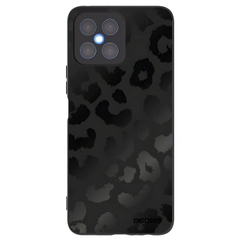 Picasee silikonski črni ovitek za Honor X8 4G - Midnight Leopard