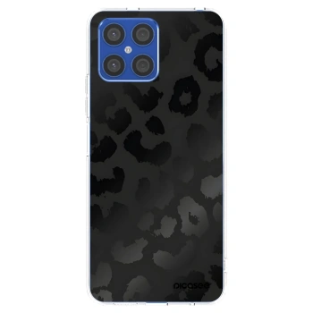 Picasee silikonski prozorni ovitek za Honor X8 4G - Midnight Leopard