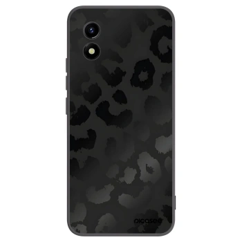 Picasee silikonski črni ovitek za Vivo Y01 - Midnight Leopard