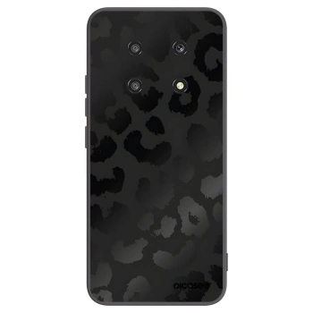 Picasee silikonski črni ovitek za Honor Magic4 Lite 5G - Midnight Leopard
