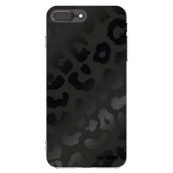 Picasee silikonski prozorni ovitek za Apple iPhone 8 Plus - Midnight Leopard
