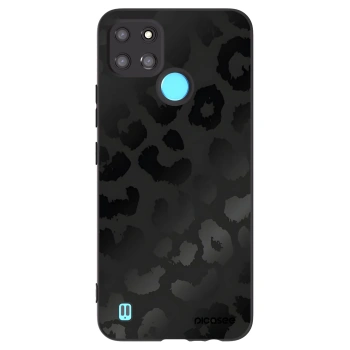 Picasee silikonski črni ovitek za Realme C21Y - Midnight Leopard