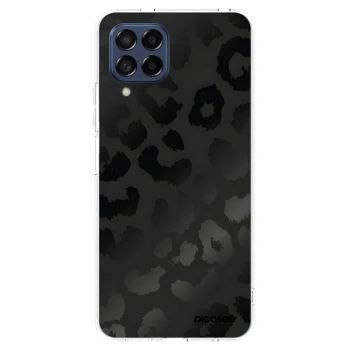 Picasee silikonski prozorni ovitek za Samsung Galaxy M53 5G - Midnight Leopard