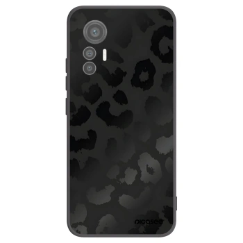 Picasee silikonski črni ovitek za Xiaomi 12 Lite - Midnight Leopard