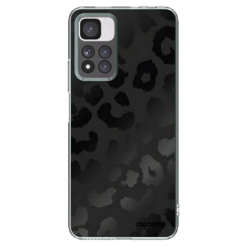 Picasee silikonski prozorni ovitek za Xiaomi Redmi Note 11 Pro+ 5G - Midnight Leopard
