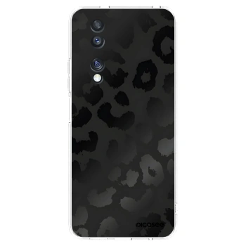 Picasee silikonski prozorni ovitek za Honor 70 - Midnight Leopard