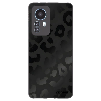 Picasee silikonski črni ovitek za Xiaomi 12T - Midnight Leopard