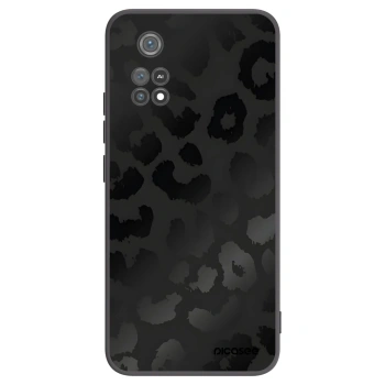 Picasee silikonski črni ovitek za Xiaomi Poco M4 Pro - Midnight Leopard