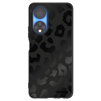 Picasee silikonski črni ovitek za Honor X7 - Midnight Leopard