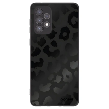 Picasee silikonski črni ovitek za Samsung Galaxy A73 5G - Midnight Leopard