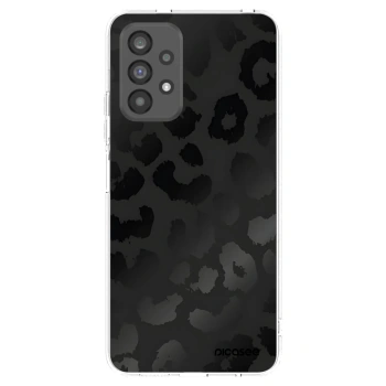 Picasee silikonski prozorni ovitek za Samsung Galaxy A73 5G - Midnight Leopard