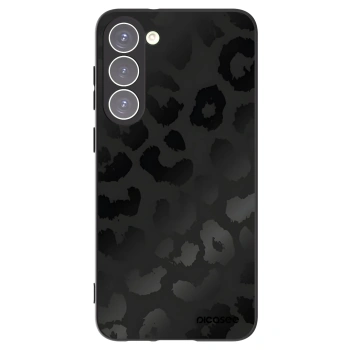 Picasee silikonski črni ovitek za Samsung Galaxy S23+ 5G - Midnight Leopard