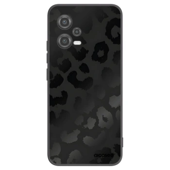 Picasee silikonski črni ovitek za Xiaomi Poco X5 - Midnight Leopard