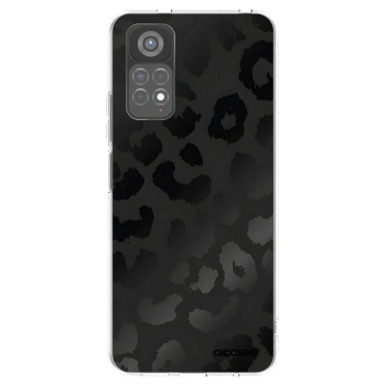 Picasee silikonski prozorni ovitek za Xiaomi Redmi Note 11S 5G - Midnight Leopard