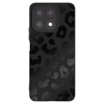 Picasee silikonski črni ovitek za Honor X8a - Midnight Leopard