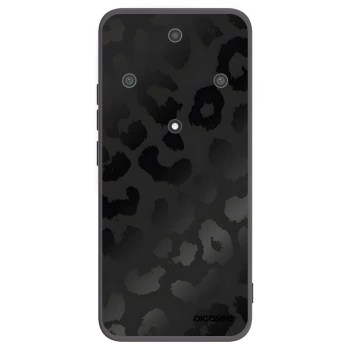 Picasee silikonski črni ovitek za Honor Magic5 Lite 5G - Midnight Leopard