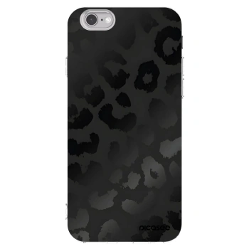 Picasee silikonski prozorni ovitek za Apple iPhone 6/6S - Midnight Leopard