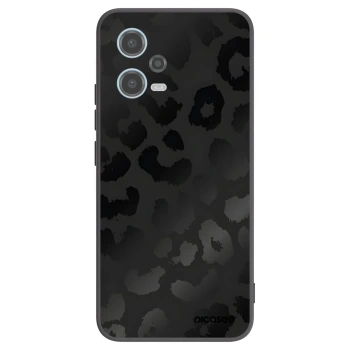 Picasee silikonski črni ovitek za Xiaomi Redmi Note 12 5G - Midnight Leopard