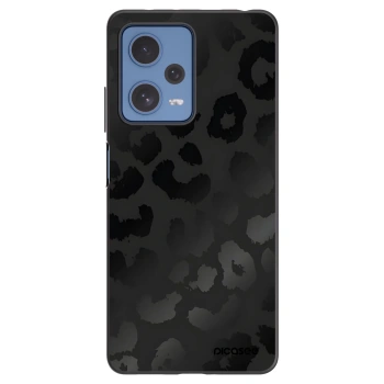 Picasee silikonski črni ovitek za Xiaomi Redmi Note 12 Pro 5G - Midnight Leopard