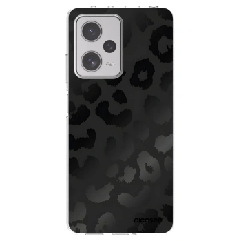 Picasee silikonski prozorni ovitek za Xiaomi Redmi Note 12 Pro+ 5G - Midnight Leopard