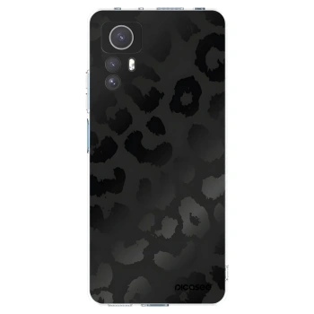 Picasee silikonski prozorni ovitek za Xiaomi Redmi Note 12S - Midnight Leopard