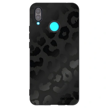 Picasee silikonski črni ovitek za Huawei Nova 3 - Midnight Leopard