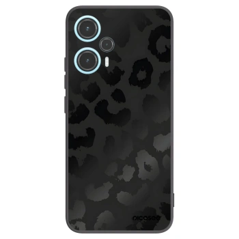Picasee silikonski črni ovitek za Xiaomi Poco F5 - Midnight Leopard