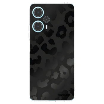 Picasee silikonski prozorni ovitek za Xiaomi Poco F5 - Midnight Leopard