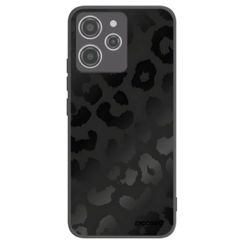 Picasee silikonski črni ovitek za Xiaomi Redmi 12 4G - Midnight Leopard