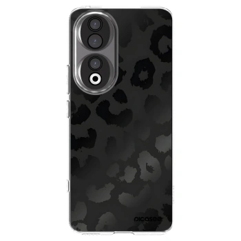 Picasee silikonski prozorni ovitek za Honor 90 5G - Midnight Leopard