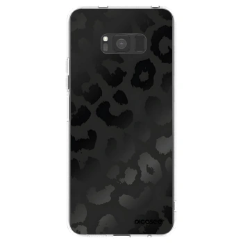 Picasee silikonski prozorni ovitek za Samsung Galaxy S8 G950F - Midnight Leopard