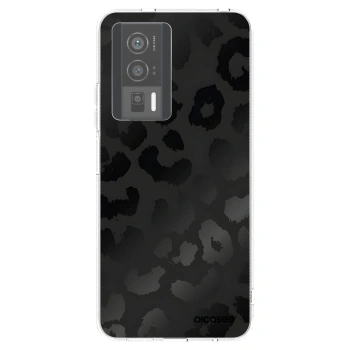 Picasee silikonski prozorni ovitek za Xiaomi Poco F5 Pro 5G - Midnight Leopard