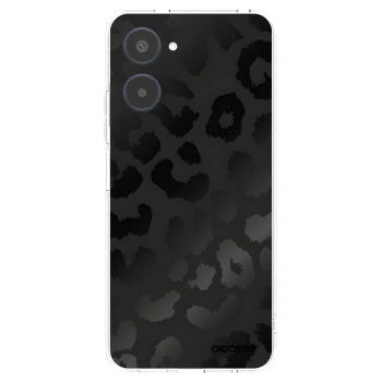 Picasee silikonski prozorni ovitek za Realme 10 4G - Midnight Leopard