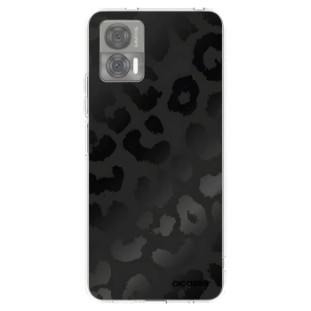 Picasee silikonski prozorni ovitek za Motorola Edge 30 Neo - Midnight Leopard
